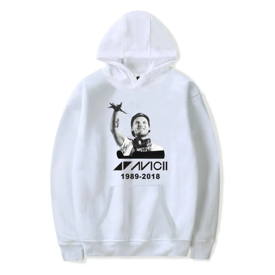 R.I.P толстовки Avicii Толстовка для мужчин Harajuku Женская Пуловер дизайн DJ уличная