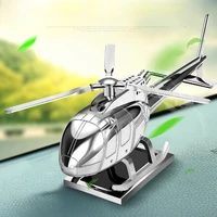 solar helicopter model styling home decoration car air freshener fragrance aircraft perfume diffuser auto accessories child gift