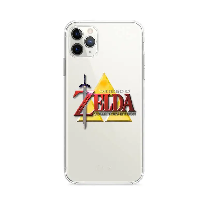 

Legends Of Zeldas Phone Case Clear for iphone 12 11 Pro max mini XS 8 7 6 6S Plus X 5S SE 2020 XR cover