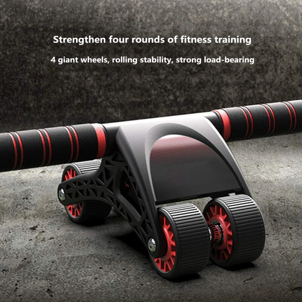 

Abdominal roller Equipment home gym Abdominal Muscle Wheel abs Wheel Roller With Drawstring Knee Pad exercise equipment sports