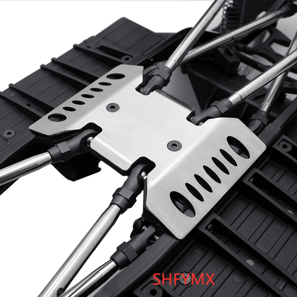 

Stainless Steel Rc Car Chassis Guard Plate For Axial scx10 iii AX103007 Upgrade Part