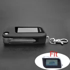 Чехол-книжка для автомобильной сигнализации, со стеклом и брелоком для ключей
