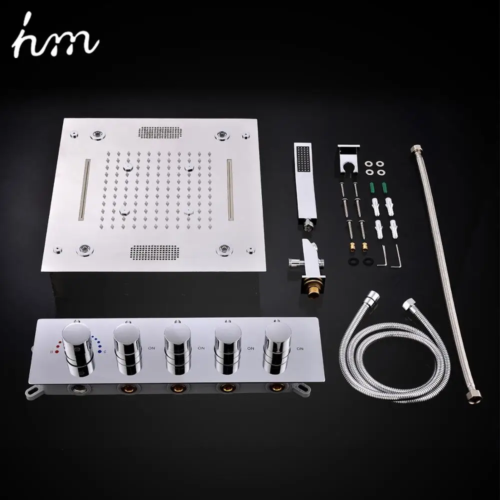 Hm Роскошная музыкальная система для душа ванная комната смеситель со