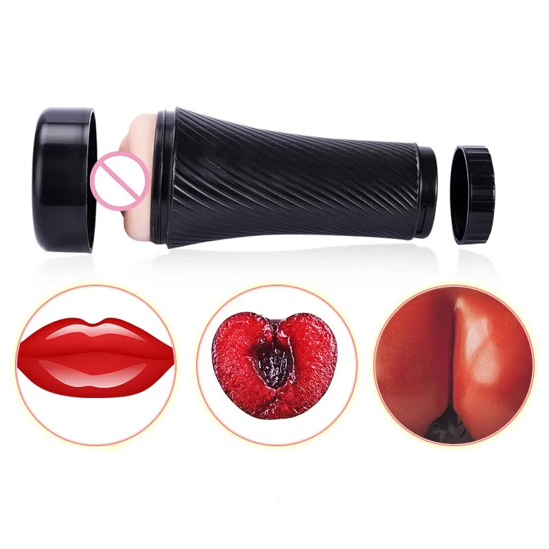 Реалистичная Вагина для мужчин искусственная 3D Глубокая глотка карманная киска