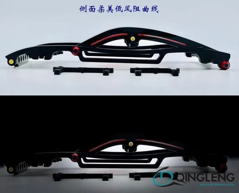 QINGLENG высокопрочный и высокопрочный полностью нейлоновый корпус клетка для 1:16 TRAXXAS EREVO E-REVO SUMMIT