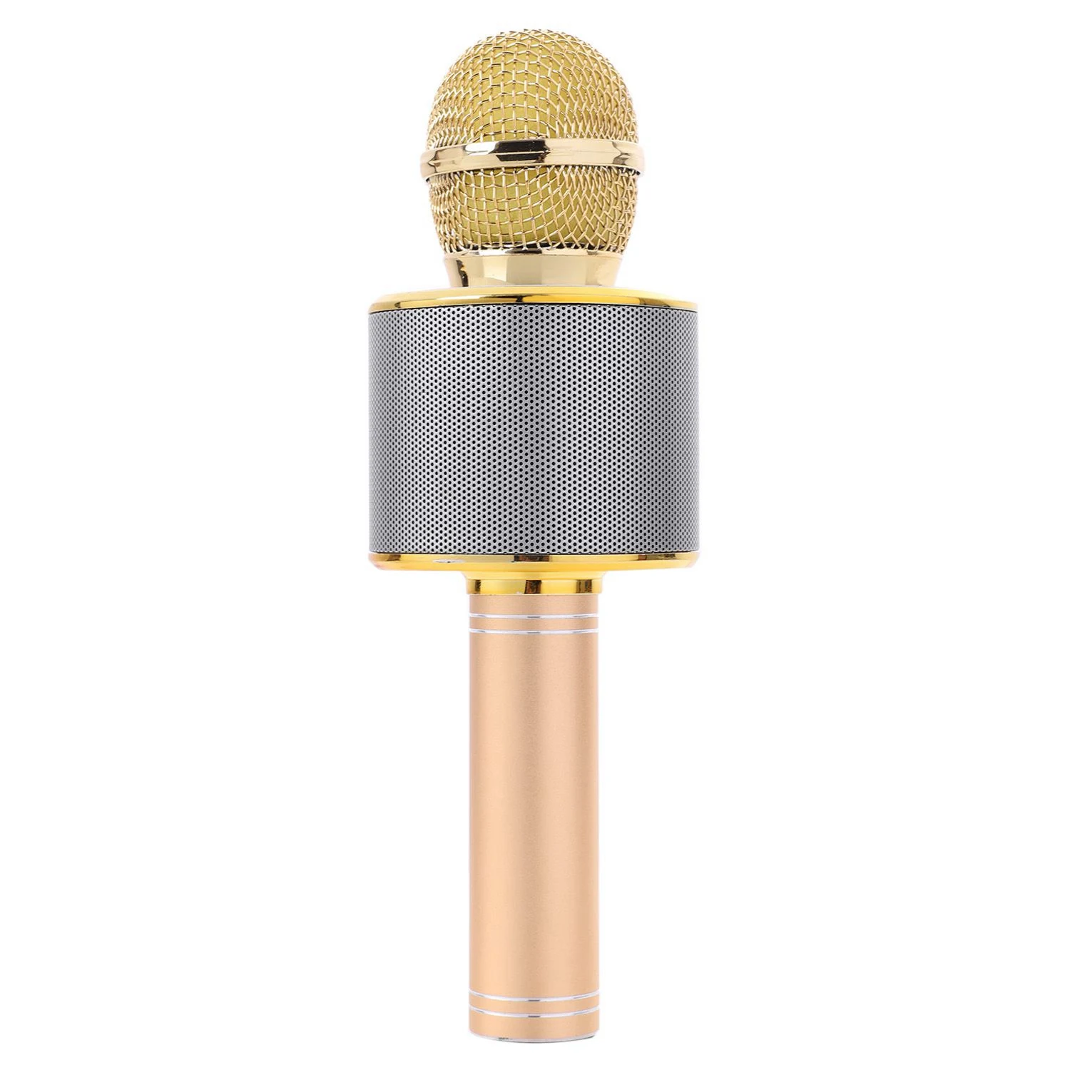 Promotion--Handheld Bluetooth Wireless Karaoke Microphone Phone Player MIC Speaker Record Music KTV | Электроника