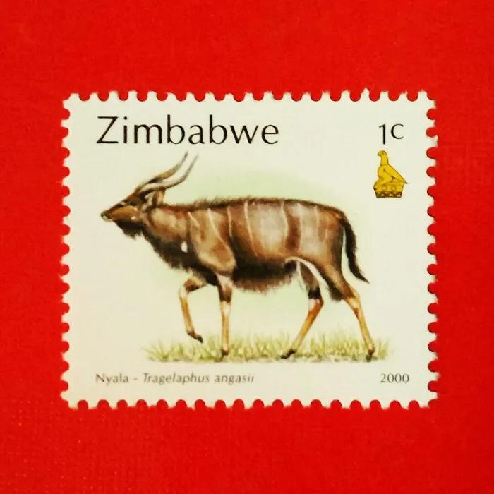 1 шт./компл. новая почтовая печать Зимбабве 2000 штампы для африканских антилопов