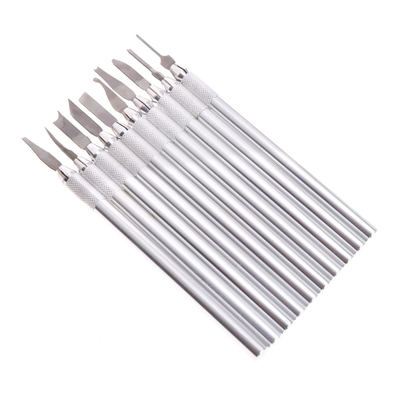

1 Set Wax Carving Knife Jewelry Sculpture Blade Stainless Steel Laboratory Tools