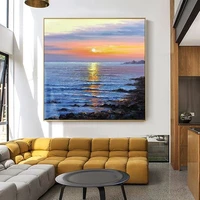large size 100 hand painted handmade oil painting wall art modern seascape daily abstract wall pictures room home decoration