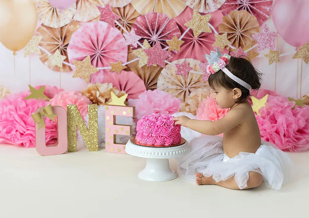 Многоярусная юбка для новорожденных портретной фотосъемки с изображением