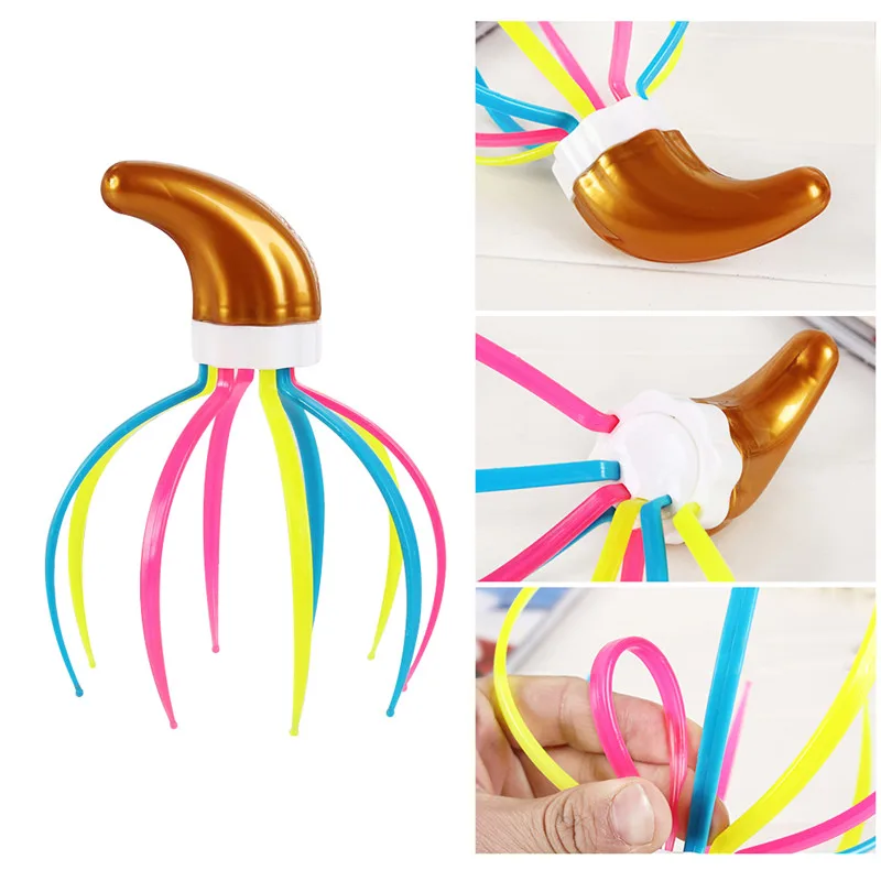 Массажер для тела с 5 когтями осьминог головы и шеи оборудование снятия стресса