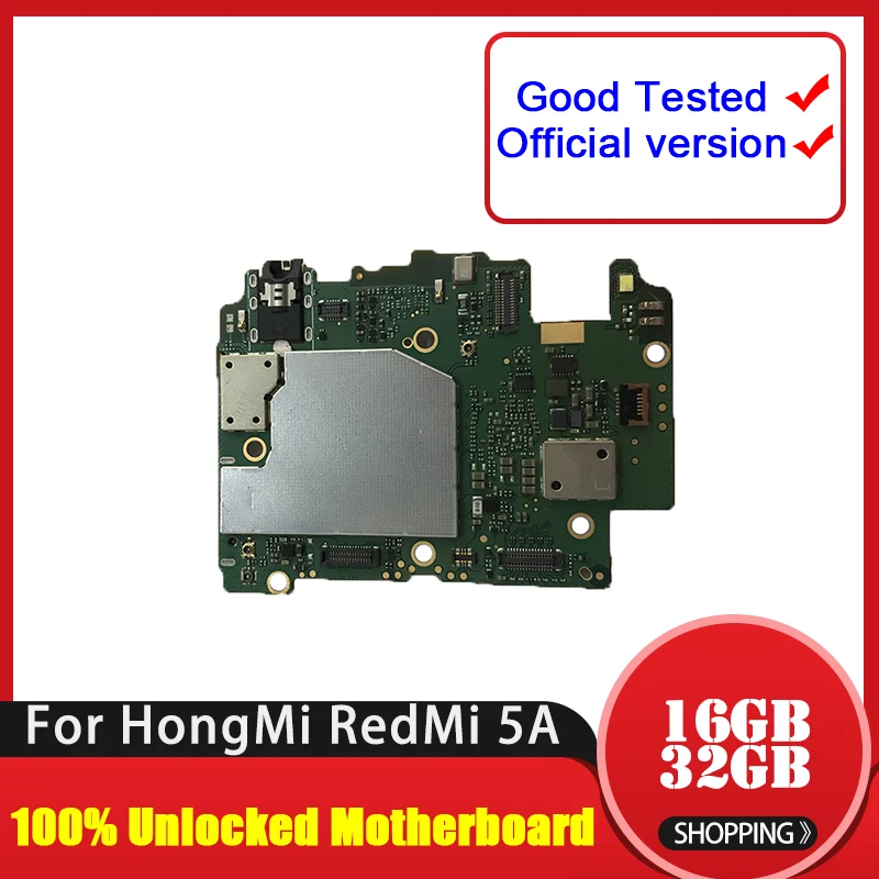 Материнская плата HongMi RedMi 5A 16 ГБ 32 разборка 100% разблокированная материнская для с