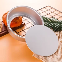 6 inches round live bottom stencils for cakes aluminum alloy surface baking supplies unit weight 0 15 kg round shape
