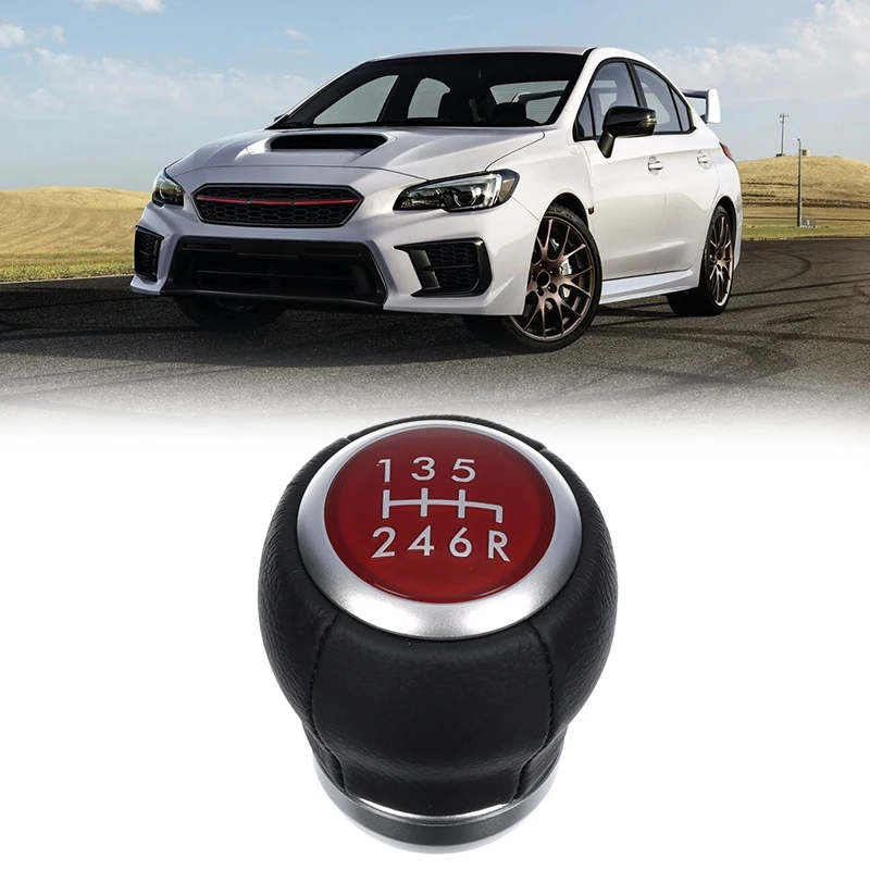 6 Speed Car Manual Transmission Shift Knob Gear for Subaru WRX STi 2015-2019 35022VA010 | Автомобили и мотоциклы