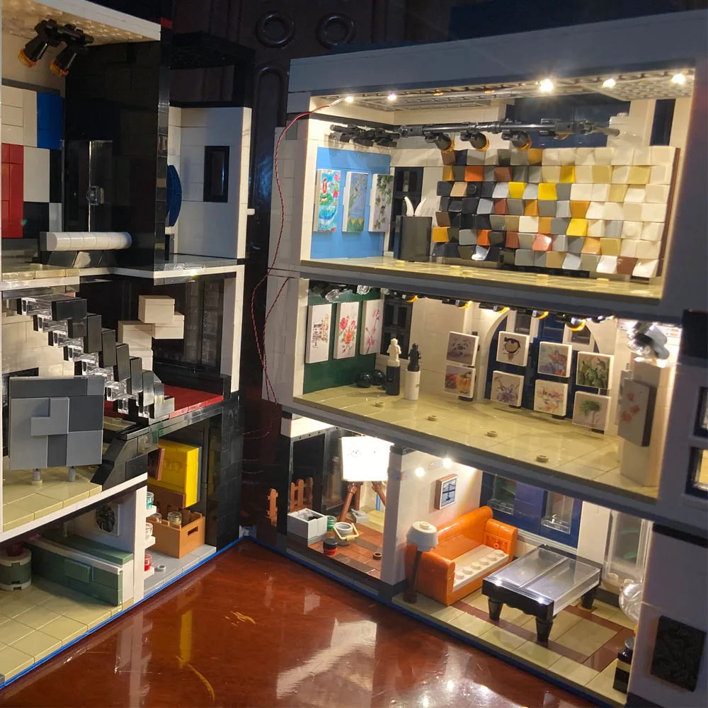 3536 шт. Модульные строительные блоки Moc для дома|Блочные конструкторы| |