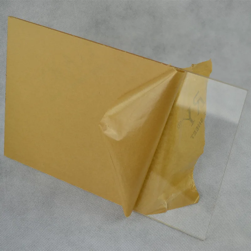 

Rectangle Acrylic Clear Sheets PMMA Furniture Polystyrene Transparent Plastic Board Square Gift Card Cut Any Size