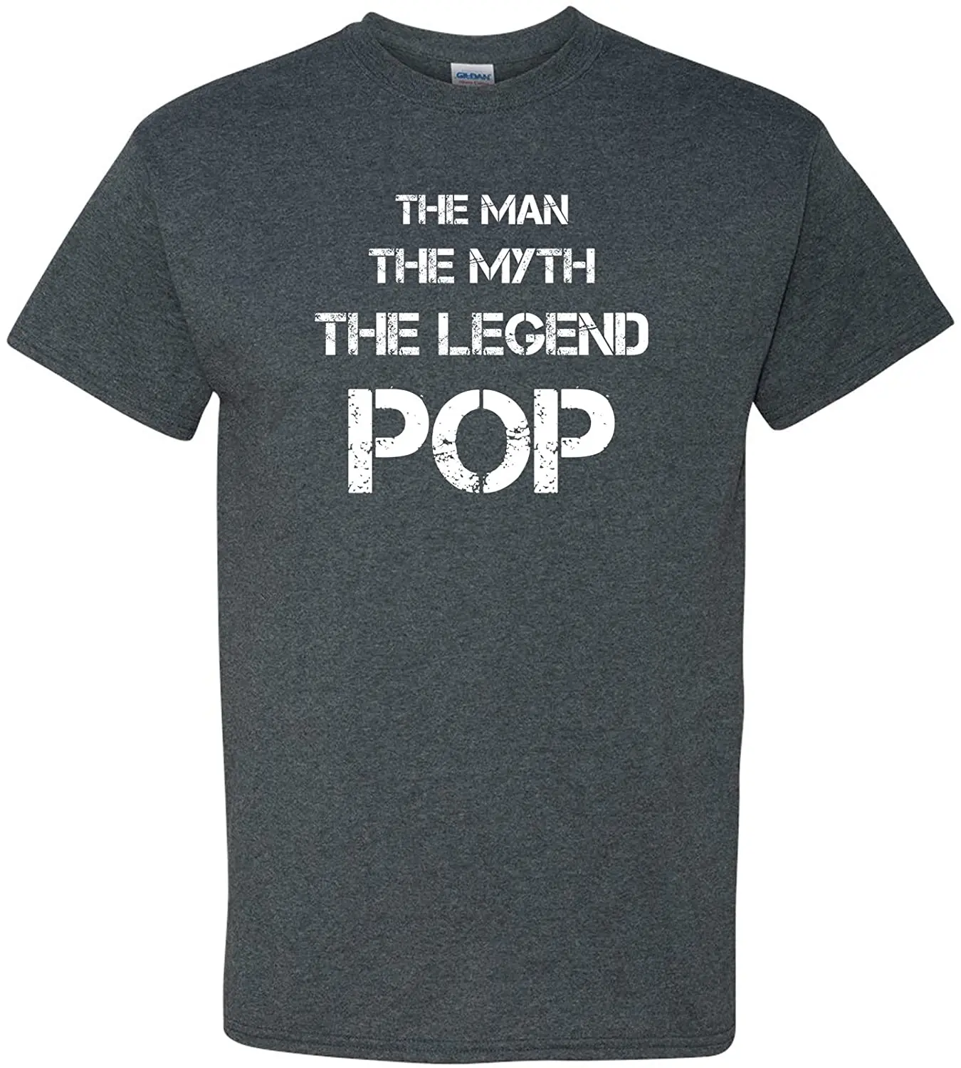

The Man The Myth The Legend Pop -Father's Day Funny Dad Uncle Grandpa Family Mens T Shirt Breathable Cotton Short Sleeve T-Shirt
