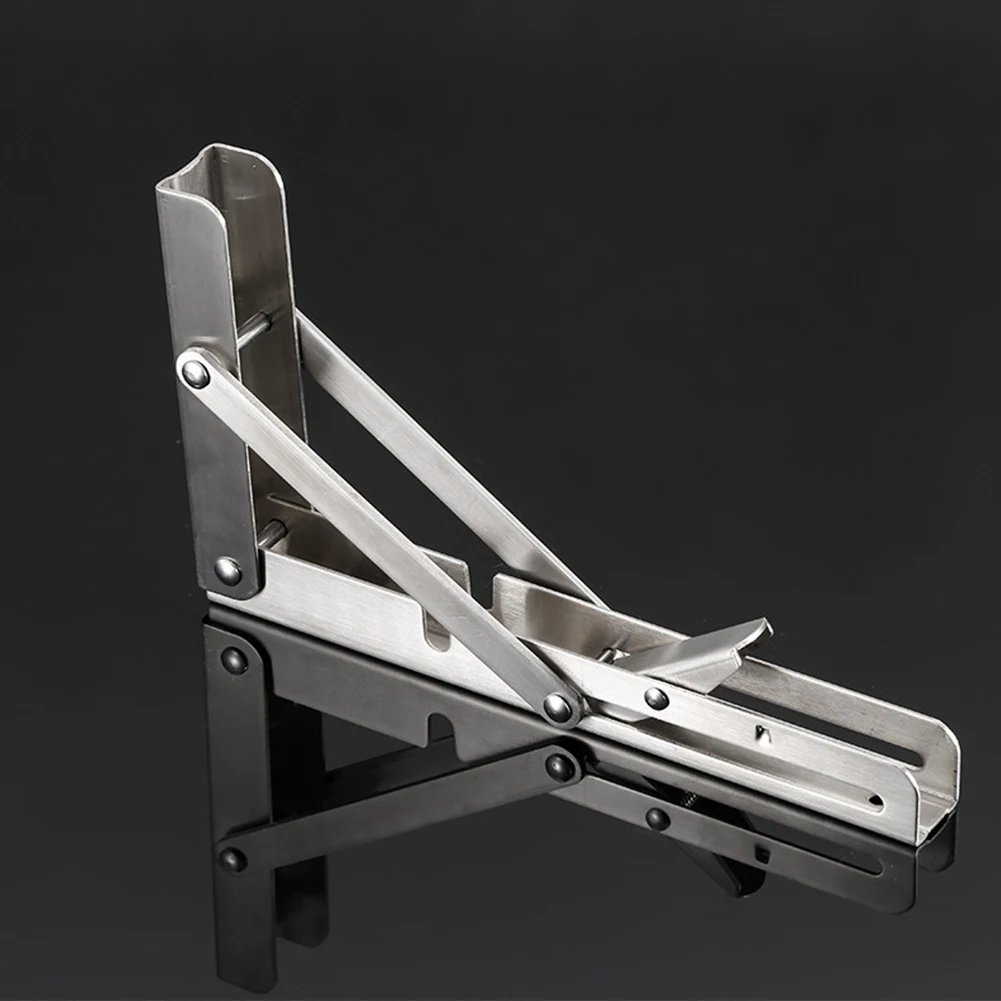 2 шт. треугольный стол из нержавеющей стали угол DIY домашний подшипник полка
