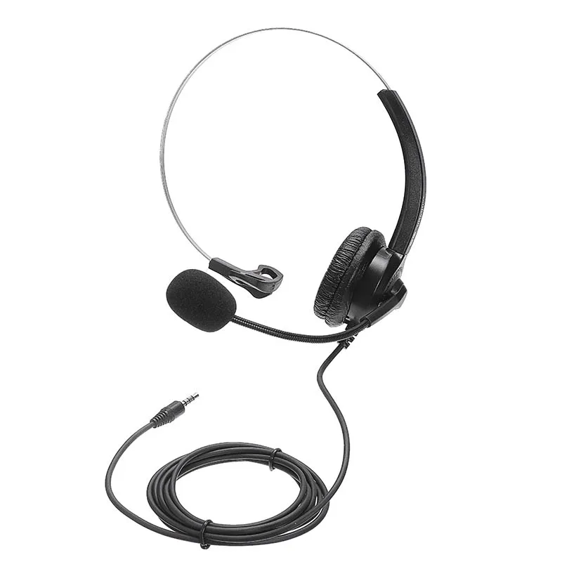 Профессиональная Проводная гарнитура 3 5 мм наушники с шумоподавлением и