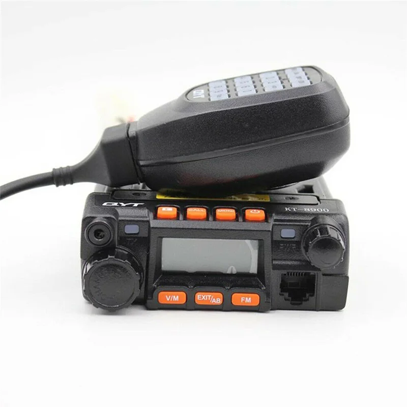 qyt kt 8900 mobile radio vehicle transceiver cb radio walkie talkie dual band 136 174400 480mhz 25w high power transceiver free global shipping