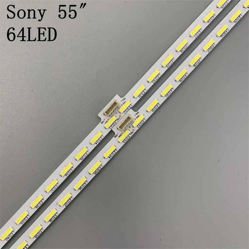 

Светодиодная лента для подсветки, 64 лампы для Sony Sharp KD-55X8500D YLS _ hrn55 _ 7020 _ Rev2 V1.5 E162061 15521N SYV5541 KD-55X8505C 75.P3C08G001