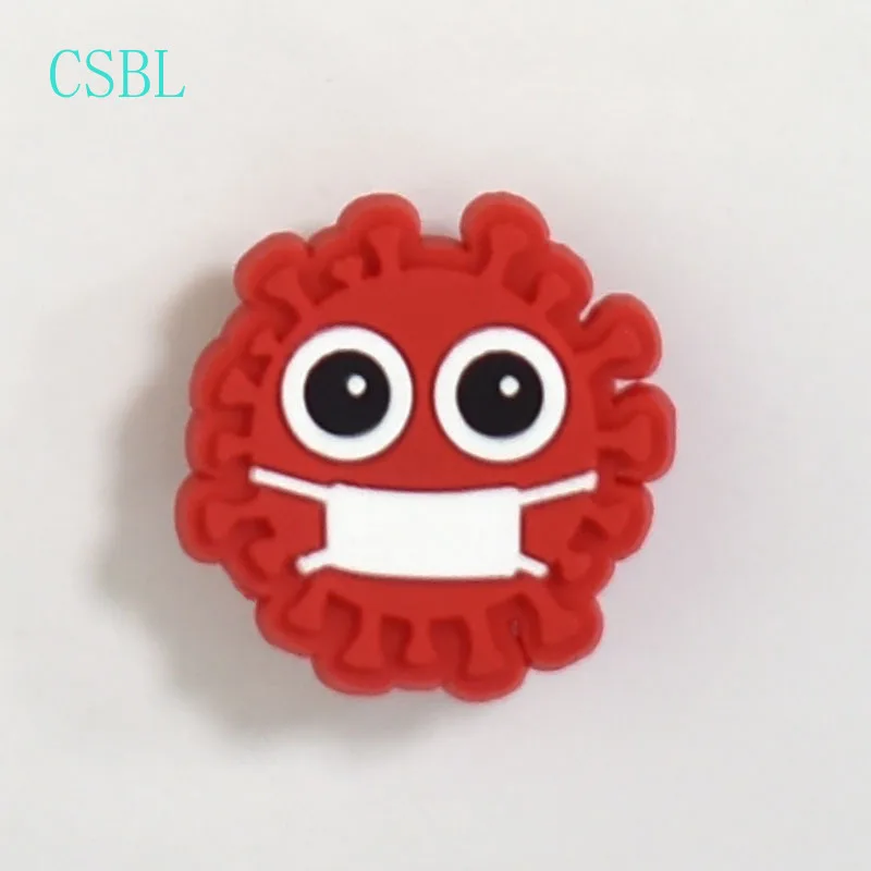 Мультяшное медицинское украшение для обуви VC гибкая клейкая Пряжка Eva сандалии