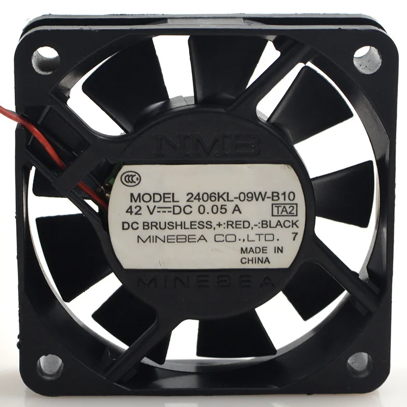 

FOR NMB 6015 2406 KL-09W-B10DC42V0.05A2 Line Printer Quiet Cooling Fan