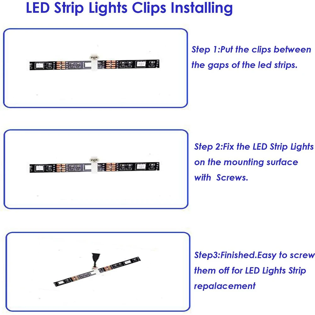 

Connectors Strip Connector Copper Kit L Shape LED LED Strip Clips PVC RGB