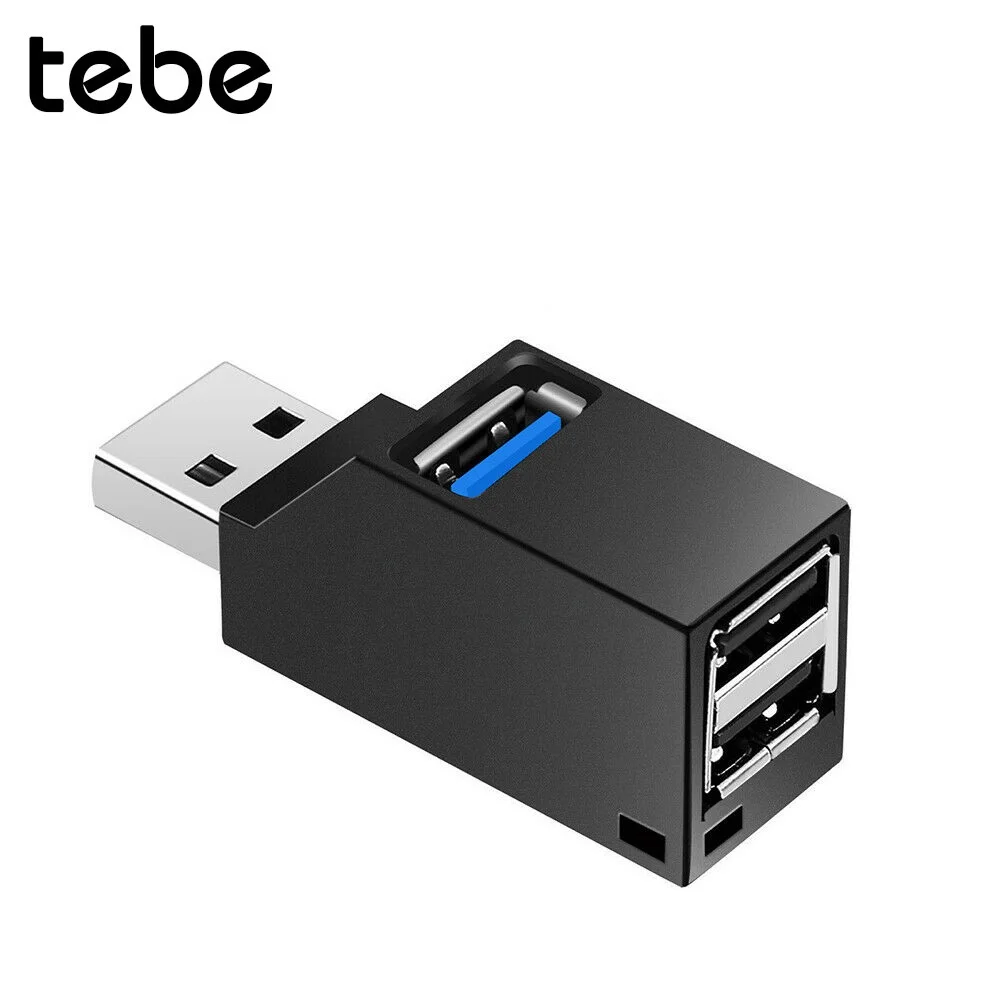 Концентратор tebe разветвитель кардридер Usb-концентратор для ноутбука U-диск мини