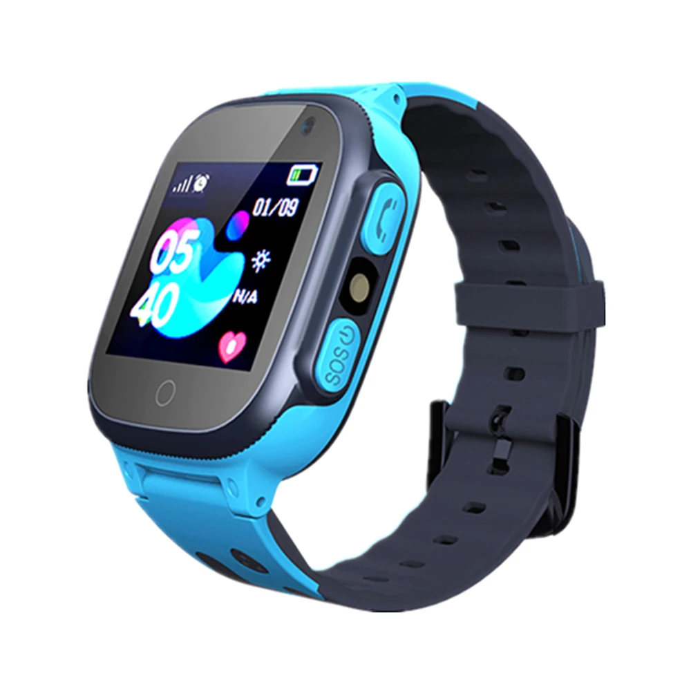 Детские Смарт-часы DSISEDIMS с камерой сенсорным экраном кнопкой SOS LBS отслеживанием