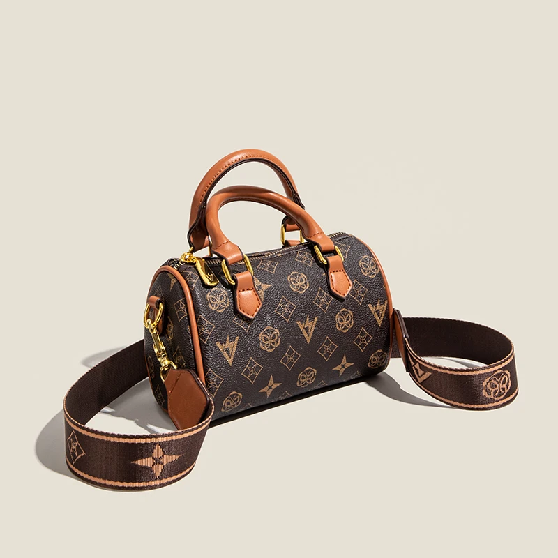 

Purses And Handbags High Quality Printed Women's Boston Leather Hand Shoulder Crossbody Bags Sac A Main Bolsa Feminina