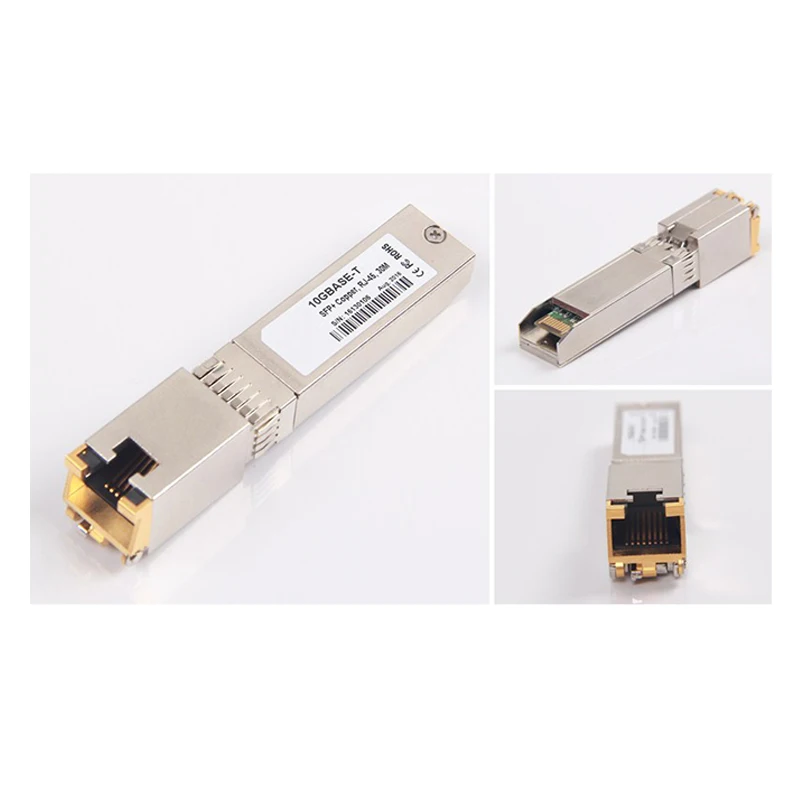 EECX 10G SFP RJ45 медный модуль Ethernet CAT.6a 30 метров
