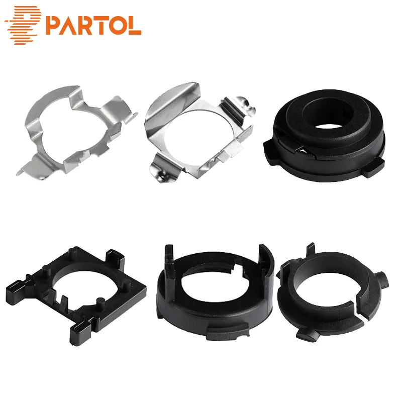 Partol 2 шт./лот H7 светодиодная Автомобильная фара лампа базовый держатель адаптер