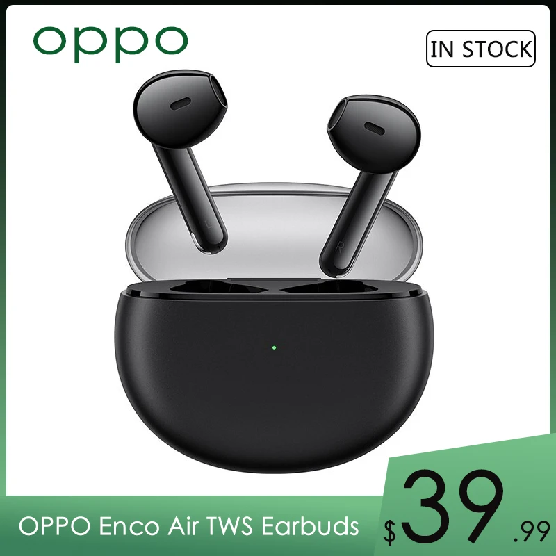 

Беспроводные наушники OPPO Enco Air True, наушники Bluetooth 5,2, наушники с шумоподавлением, гарнитура для OPPO Find X3 Pro Reno 4 Pro