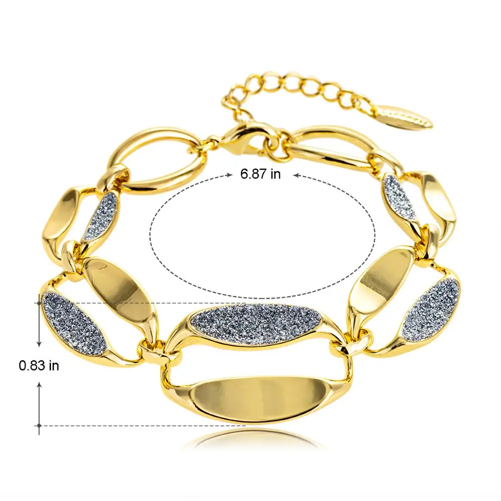 Viennois Bracelet &amp Bangles For Women Rose Gold/ Gold Color Chain Shining Polishing Wedding Jewelry 2020 | Украшения и