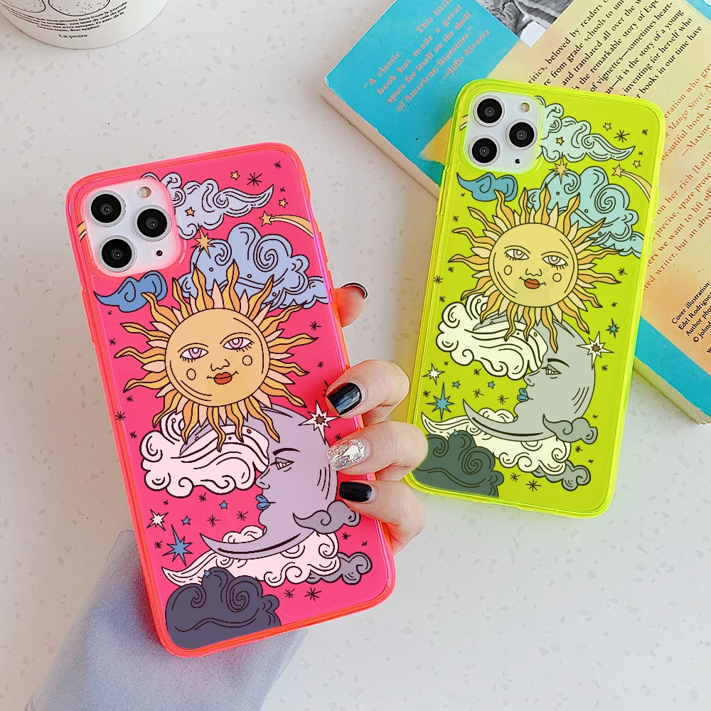 Искусство украшения со смайликом флуоресцентные неоновые мягкий прозрачный