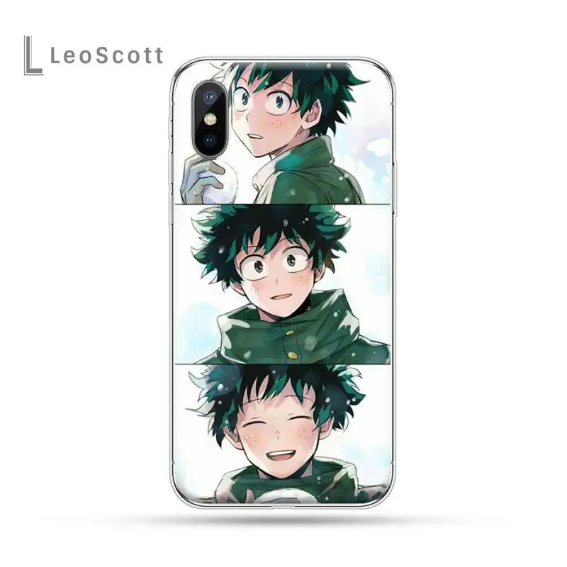 

My Hero Academia deku bakugou Boku Phone Case for iPhone 11 12 pro XS MAX 8 7 6 6S Plus X 5S SE 2020 XR
