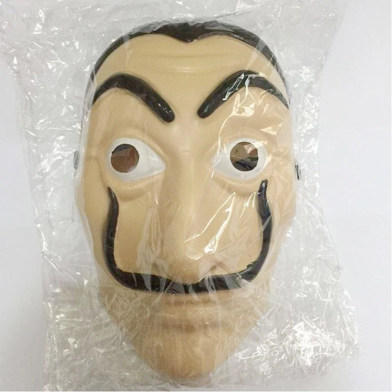 halloween anime salvador dali movie the house of paper costume la casa de papel cosplay party christmas mask money heist dress free global shipping
