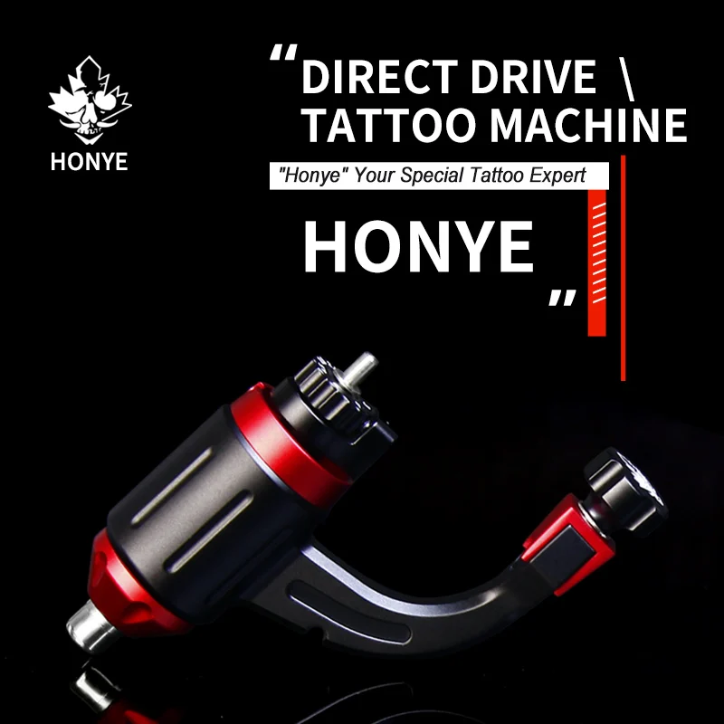 

New High-Speed Coreless Motor Stable Adjustable Stroke 2-5mm Direct Rotary Tattoo Machine Gun Made by JZ Tattoo Machine Store