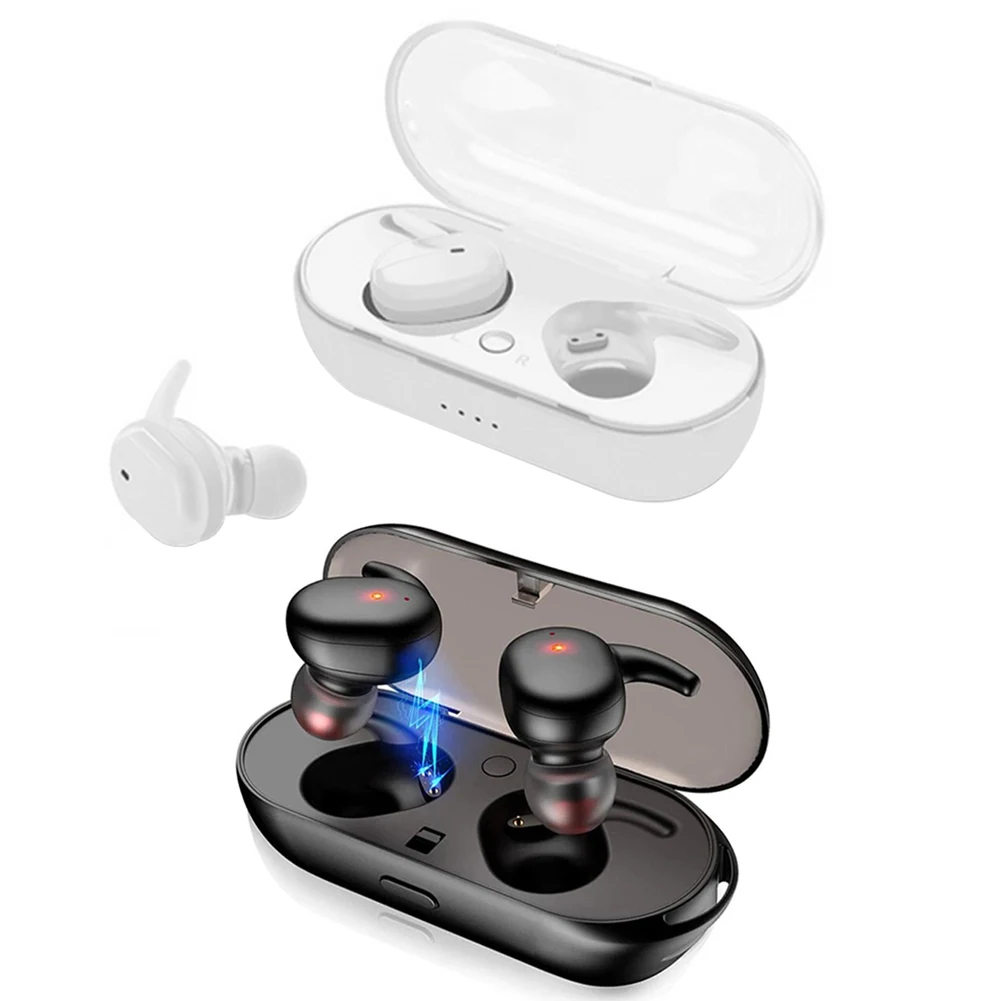 

TWS Y30 5.0 Bluetooth Earphones 1.38 Inch Waterproof Wireless Headphones In-Ear Earphones Noise Cancelling Headset For Sports
