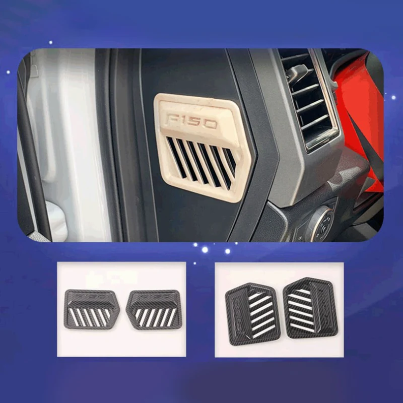 Углеродное волокно передняя сторона кондиционера выход вентиляционное