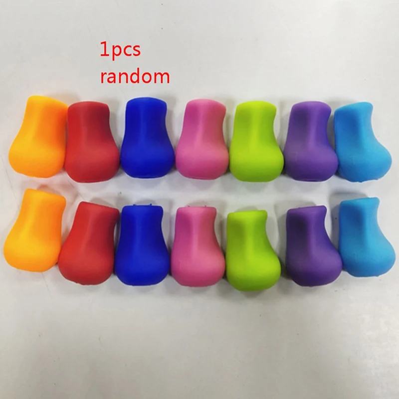 

1Pcs Silica Gel Children Pencil Holding Practise Device Correcting Postures Grip Holder Children Students Stationery