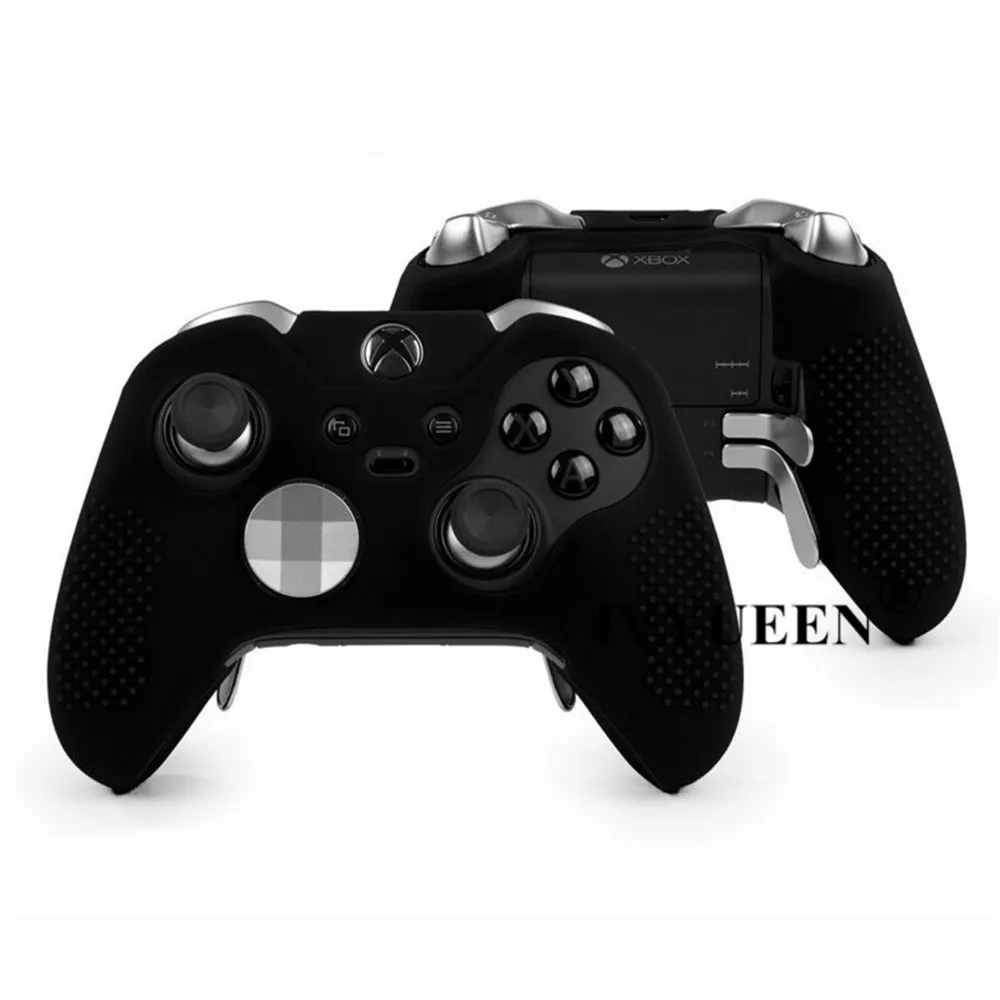 IVYUEEN для microsoft Xbox one Elite контроллер Мягкий силиконовый чехол+ 2 x палочки для большого пальца ручки управления защитная кожа