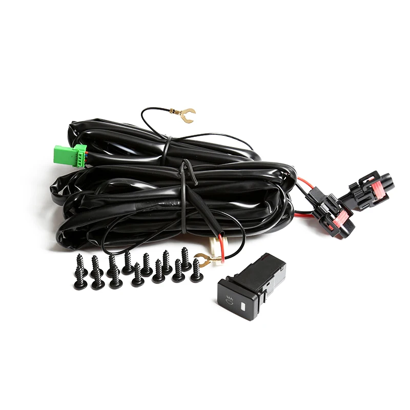 

Magic ColorM Car Front Bumper Driving Fog Light Assembly For Toyota Corolla 2017 Fog Light Accessories Bulbs With Switch Harness