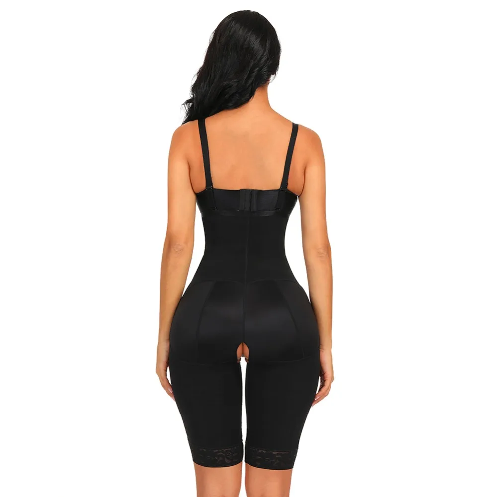

Lover-beauty slimming full body shaper underbust shapewear belly control push up slim bodysuit waist trainer shaper