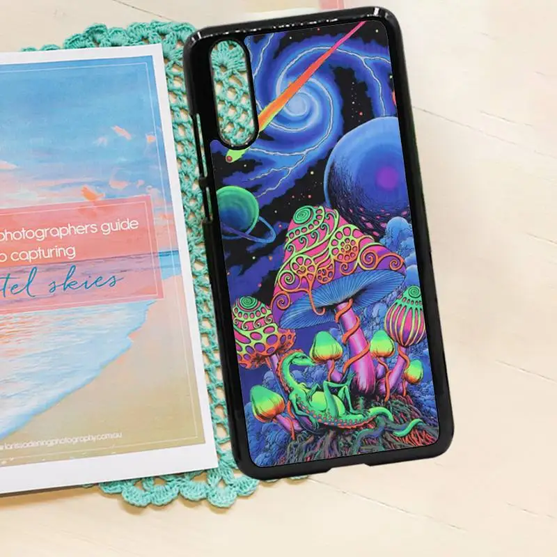 

Mysterious Psychedelic Trippy art pattern high quality Phone Case PC for iPhone 11 12 pro XS MAX 8 7 6 6S Plus X 5S SE 2020 XR