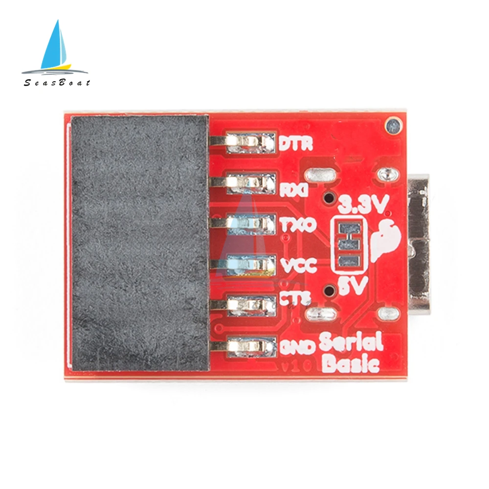 3 В 5 Тип C USB к TTL последовательному порту CH340C модуль ISP Коммуникационный