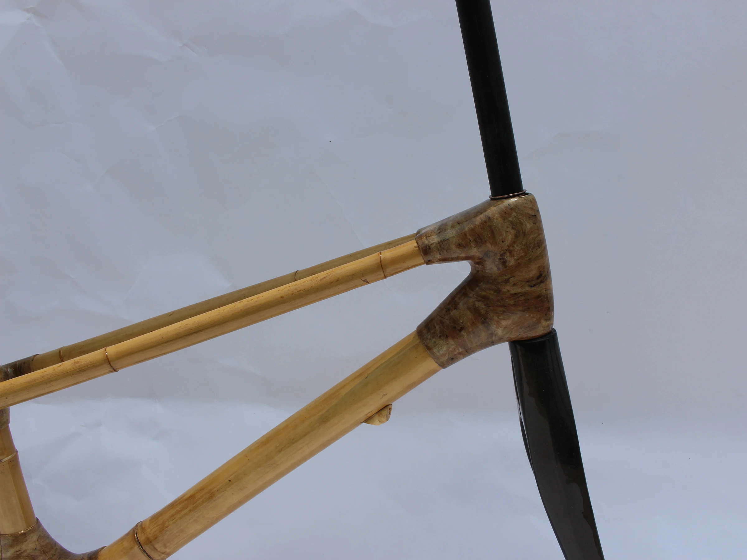 Бесплатная доставка! Бамбуковая рама для шоссейного велосипеда Fixie