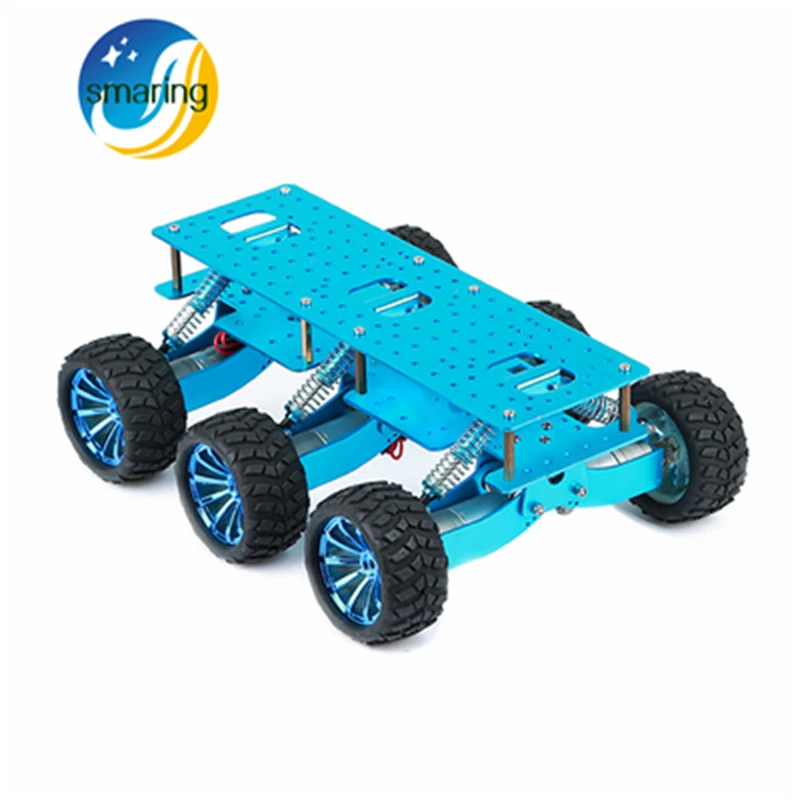 Робот-автомобиль Smart 6WD шасси амортизационная платформа для поиска и спасения