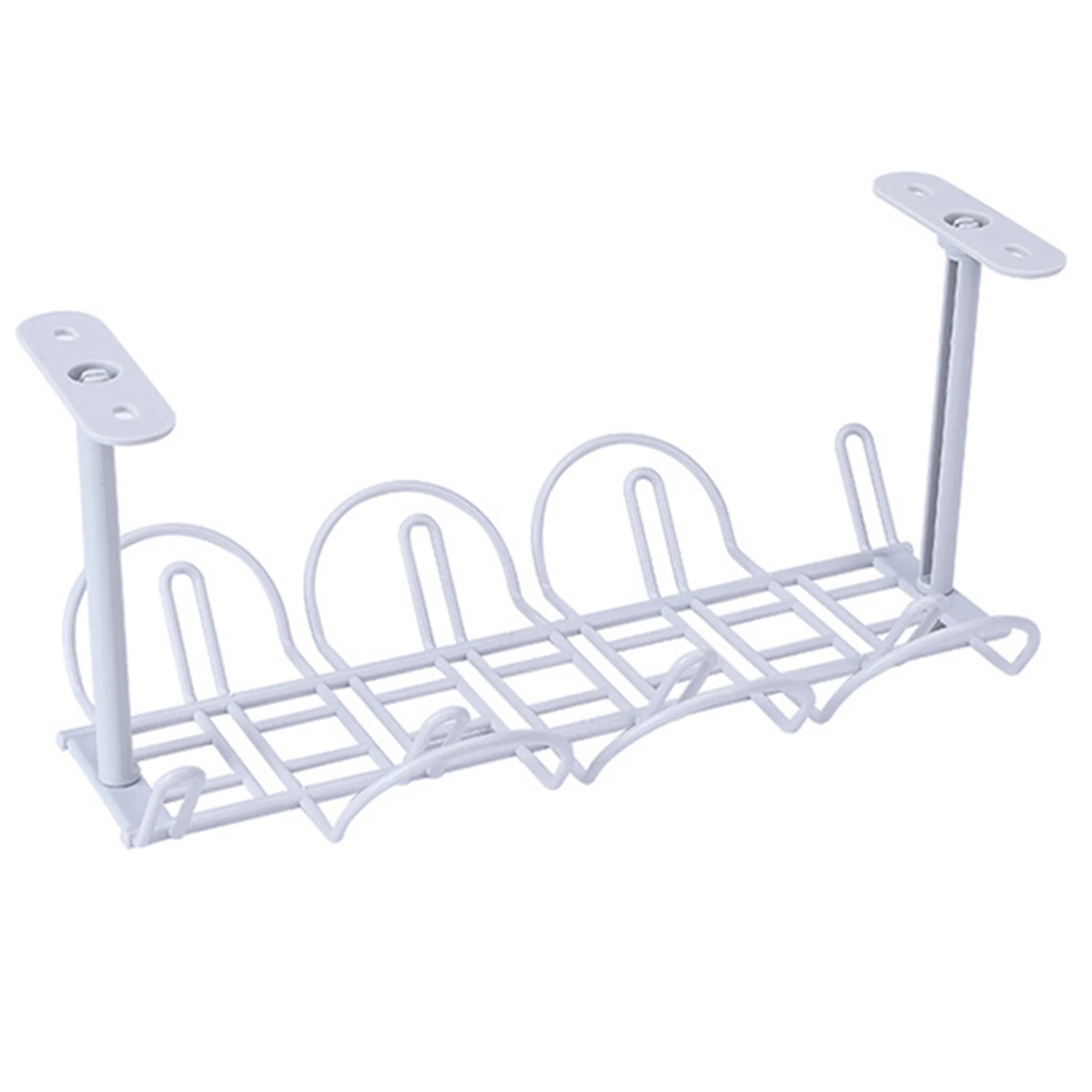 

Подставка под стол для управления кабелями, прочная подставка под стол для управления проводами для офиса и дома, 32x17x14 см LBShipping